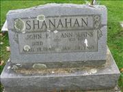 Shanahan, John P. and Ann (Burns)